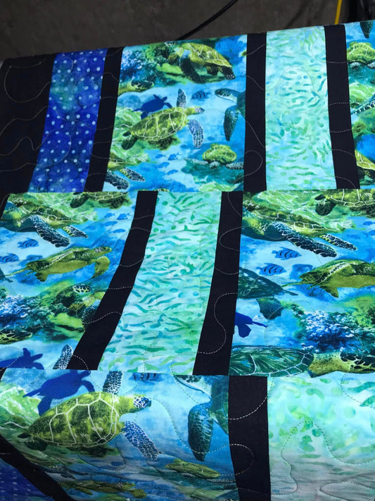 Quilt- Sea Turtles Twin size